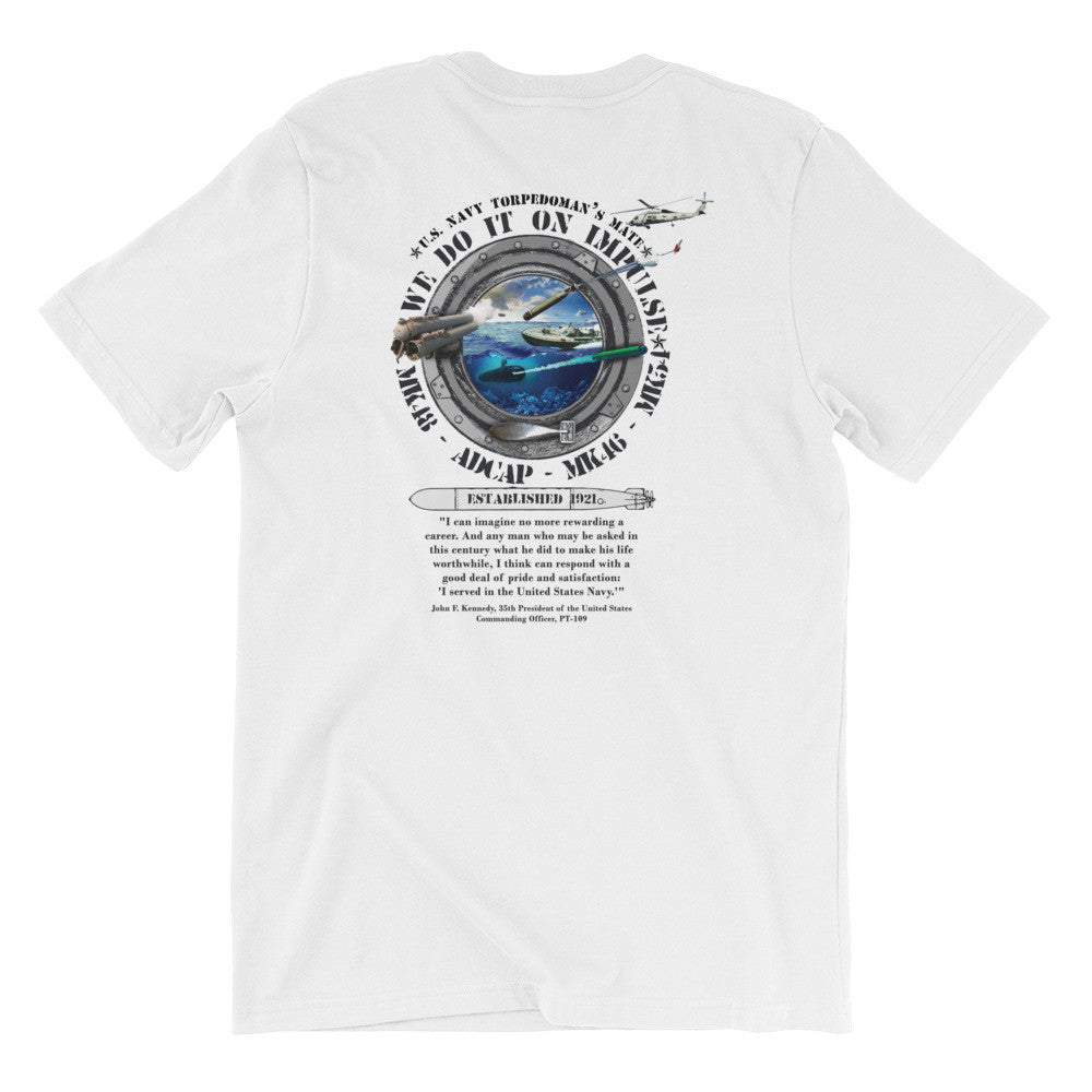 U.S Navy Torpedoman's Mate T-shirt - Unisex Short Sleeve