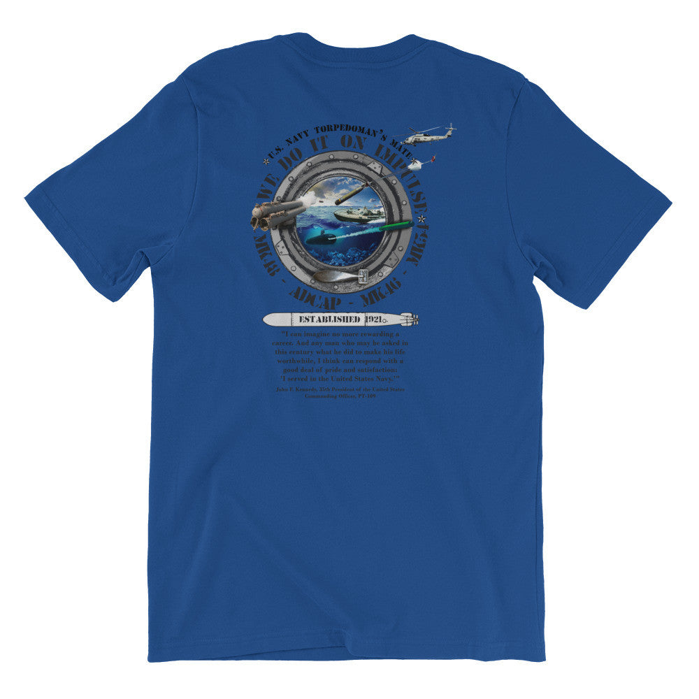 U.S Navy Torpedoman's Mate T-shirt - Unisex Short Sleeve