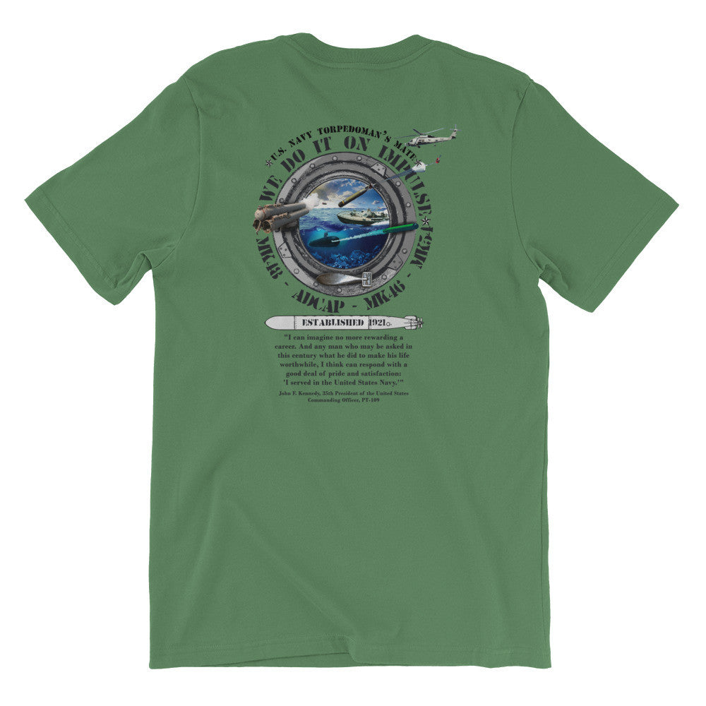 U.S Navy Torpedoman's Mate T-shirt - Unisex Short Sleeve