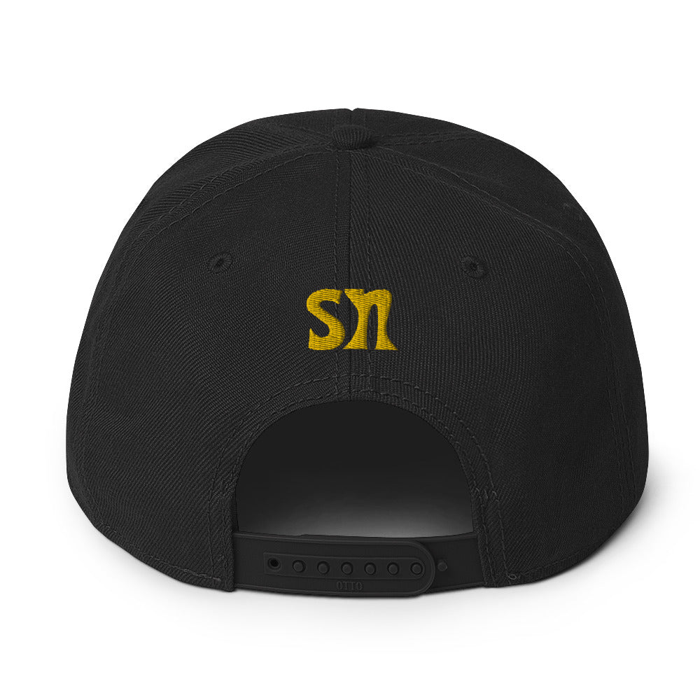 Shaker Nation Snapback Hat (Black/Yellow)