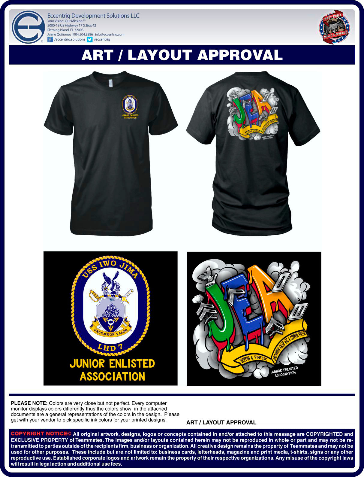 USS IWO JIMA JUNIOR ENLISTED ASSOCIATION