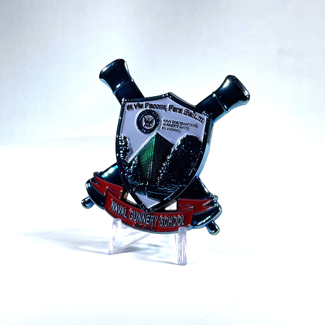 [GNR] "Green Monster" GM School House Challenge Coin