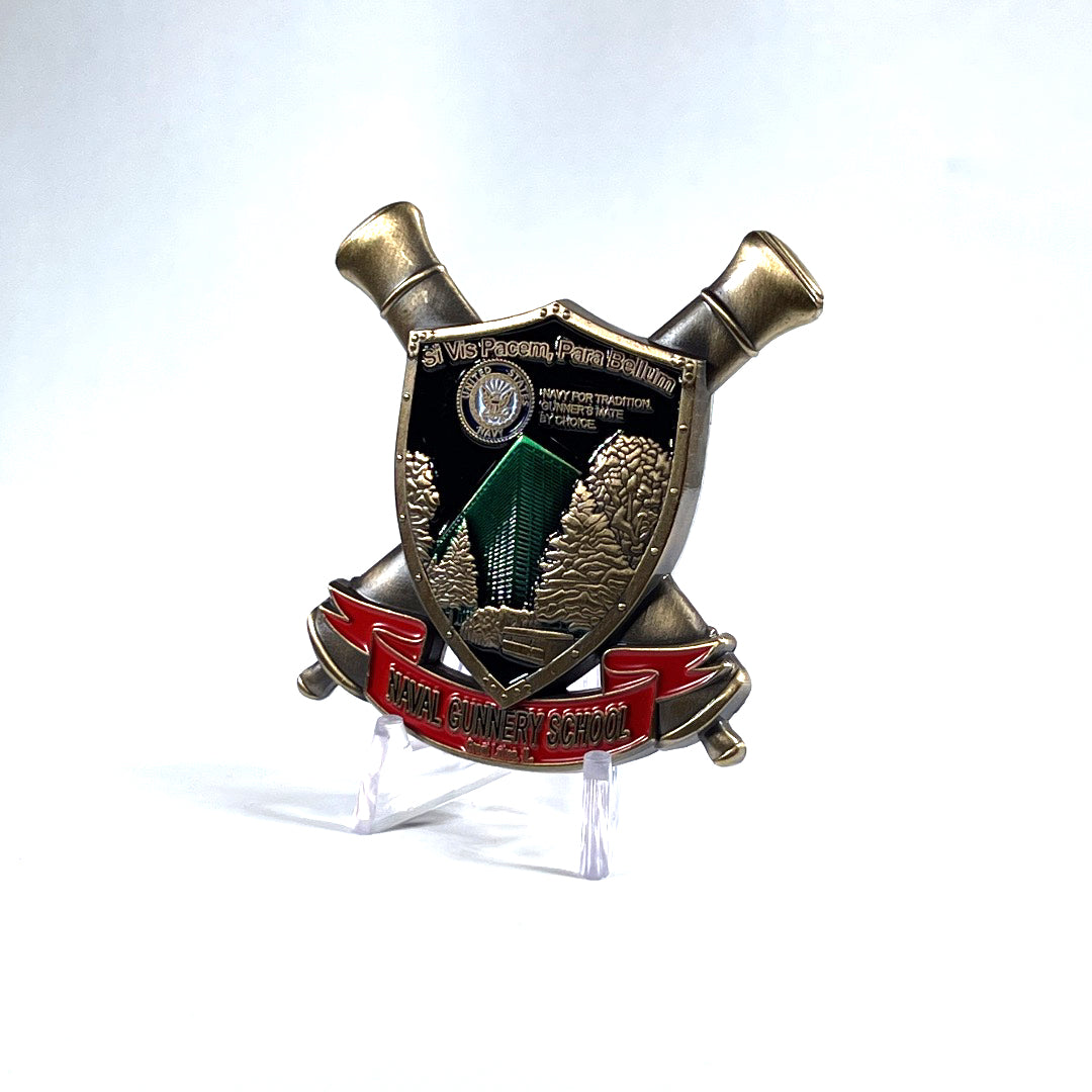 [GNR] "Green Monster" GM School House Challenge Coin