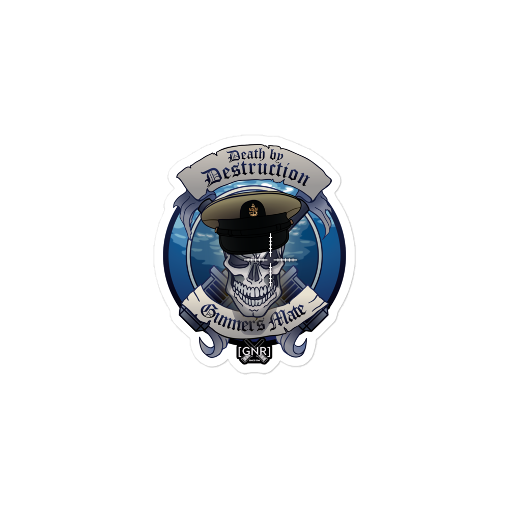 [GNR] Death By Destruction Bubble-Free Sticker