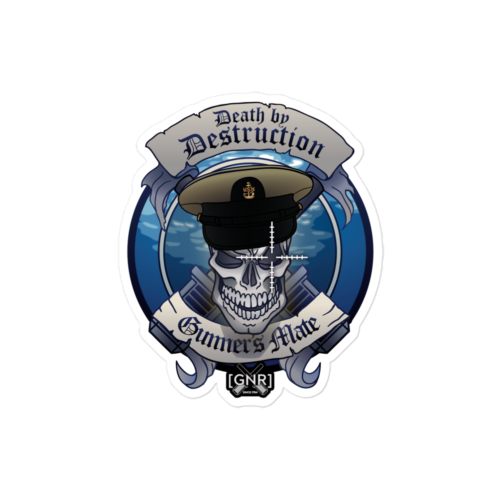 [GNR] Death By Destruction Bubble-Free Sticker