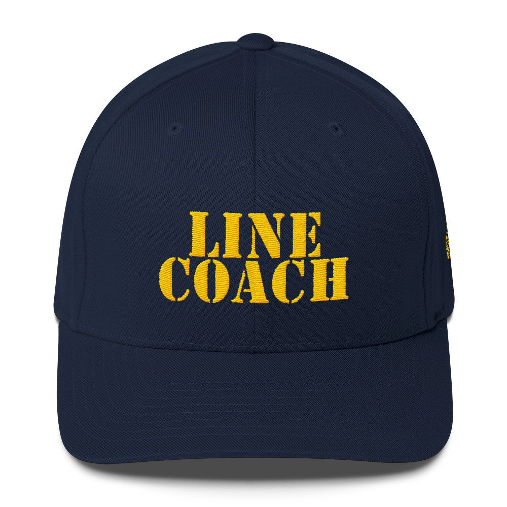 [GNR] Range Day "Line Coach" Structured Twill Cap  (Yellow Embroidery)