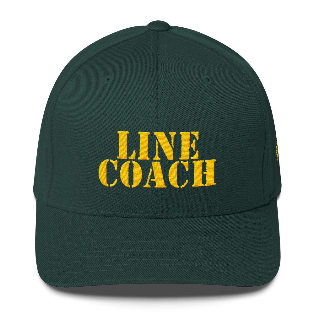 [GNR] Range Day "Line Coach" Structured Twill Cap  (Yellow Embroidery)
