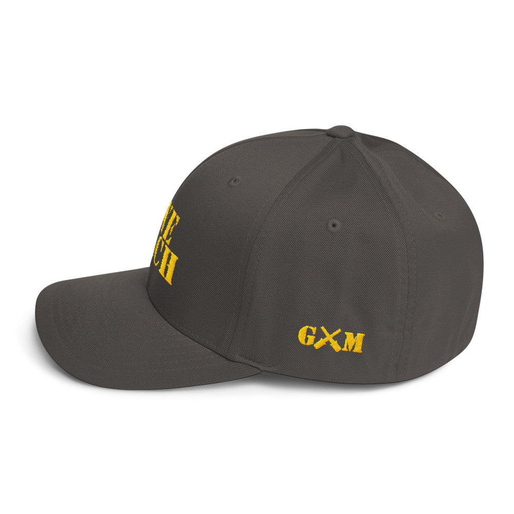 [GNR] Range Day "Line Coach" Structured Twill Cap  (Yellow Embroidery)