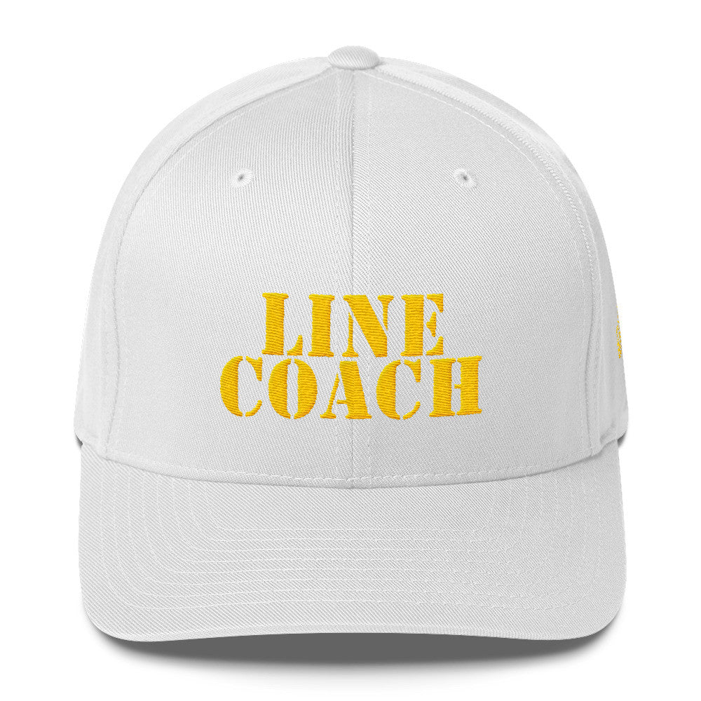 [GNR] Range Day "Line Coach" Structured Twill Cap  (Yellow Embroidery)