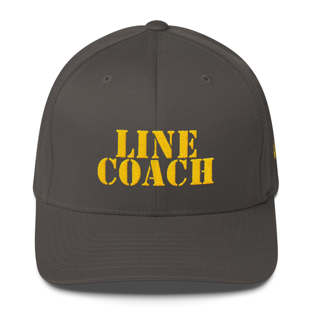 [GNR] Range Day "Line Coach" Structured Twill Cap  (Yellow Embroidery)