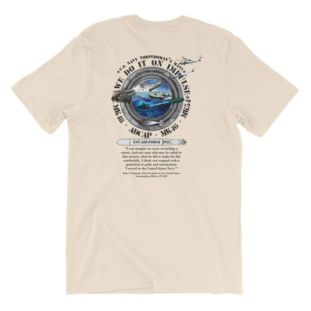 U.S Navy Torpedoman's Mate T-shirt - Unisex Short Sleeve