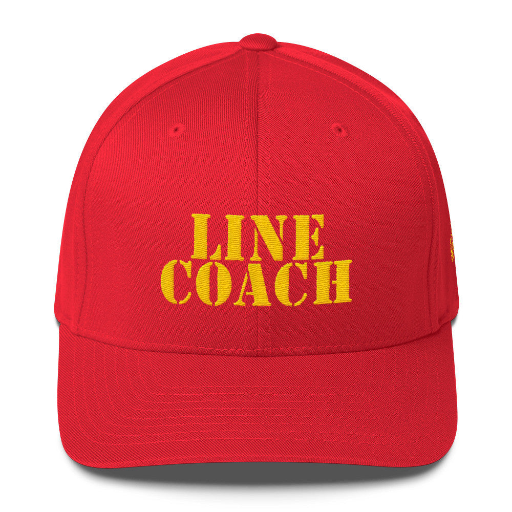 [GNR] Range Day "Line Coach" Structured Twill Cap  (Yellow Embroidery)