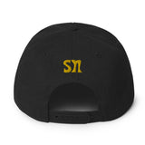 Shaker Nation Snapback Hat (Black/Yellow)